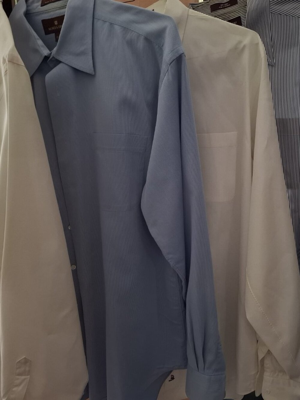 7 men's dress shirts bundle, nordstrom, barbour, 17 -37 - Picture 16 of 16